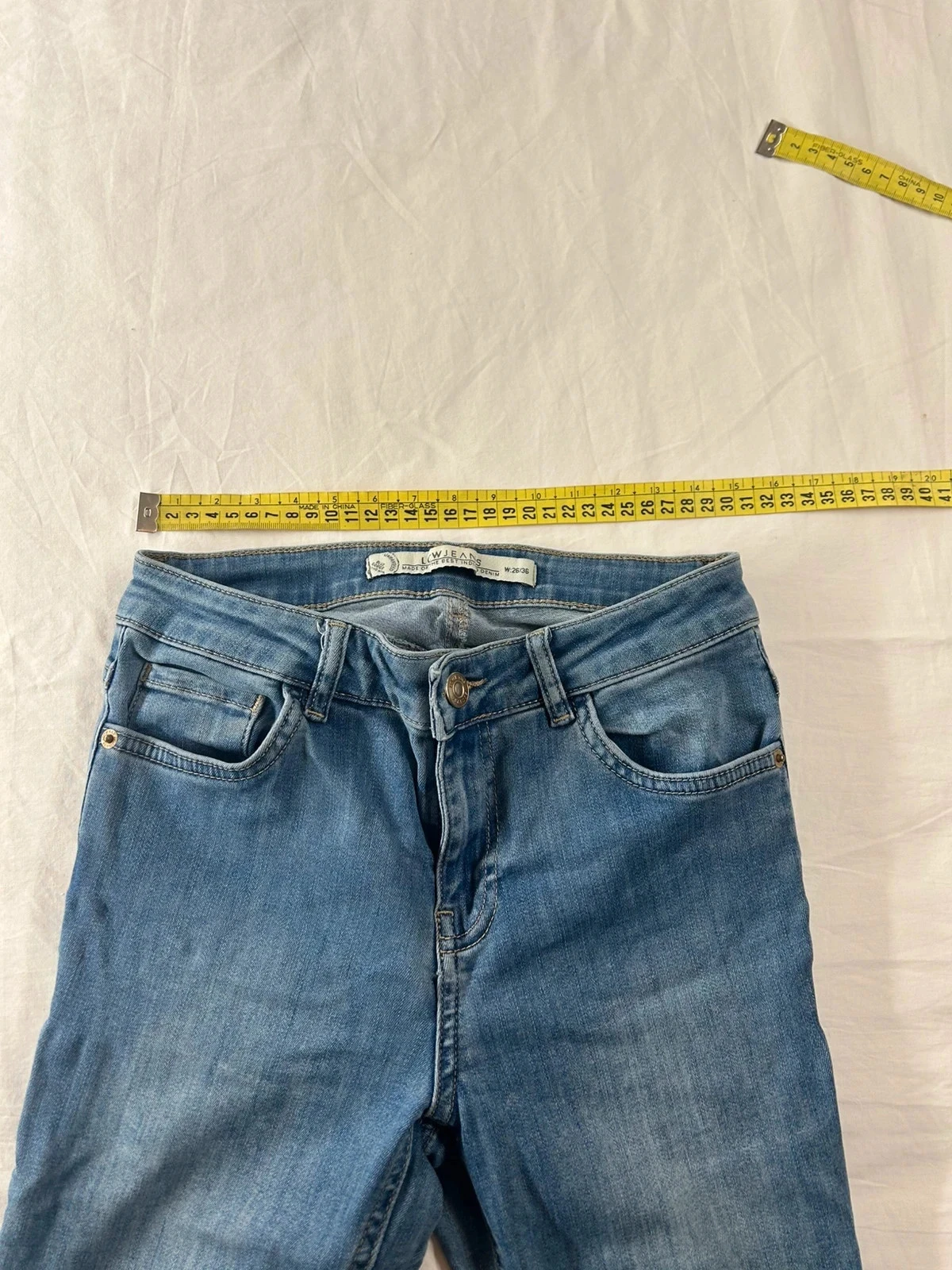 High-waisted blue jeans LCW Jeans w26 l36 – photo 5